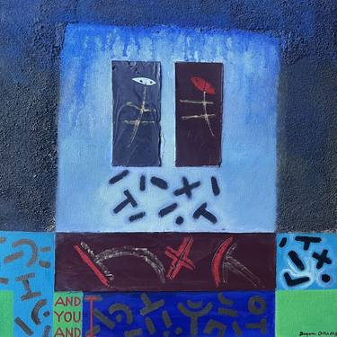 Original Abstract Paintings by Benjamin Ortleb