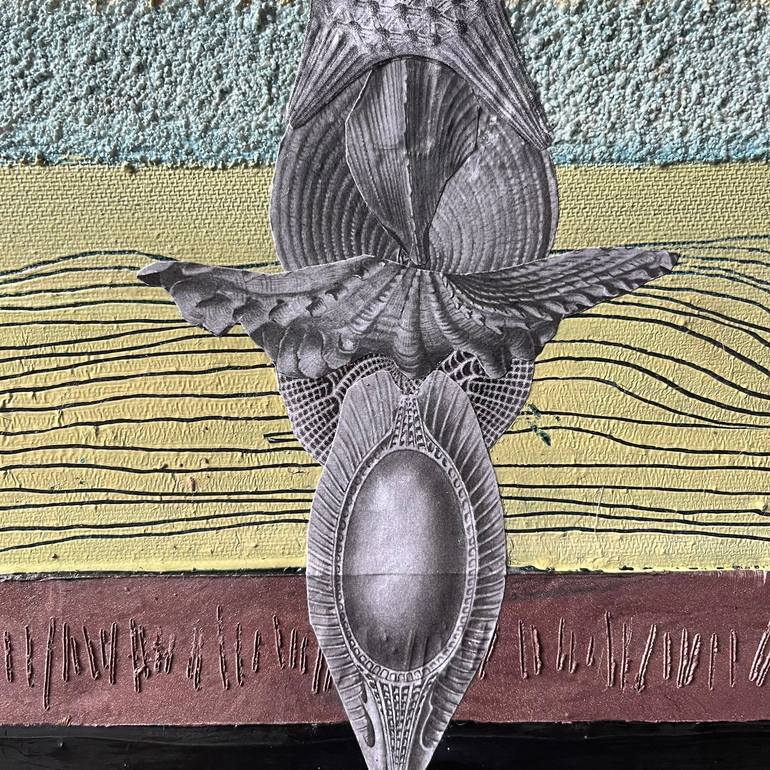 Original Surrealism Abstract Mixed Media by Benjamin Ortleb