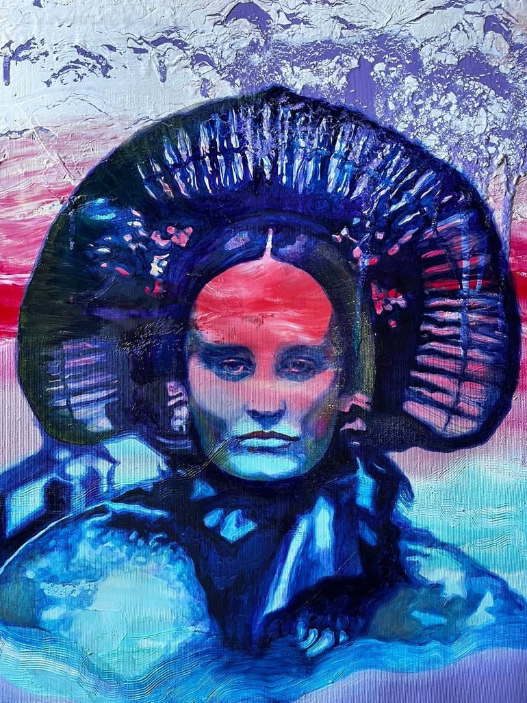 Original Portraiture Cinema Painting by Benjamin Ortleb