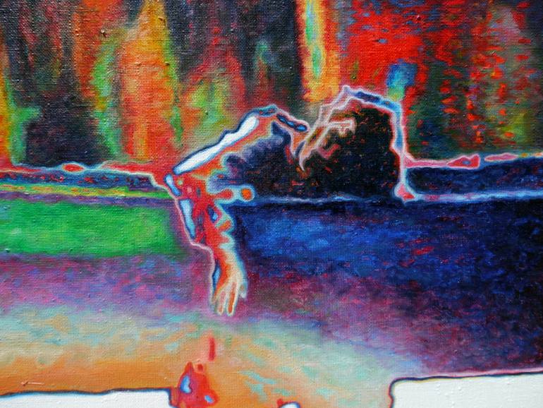 Original Modernism Cinema Painting by Benjamin Ortleb