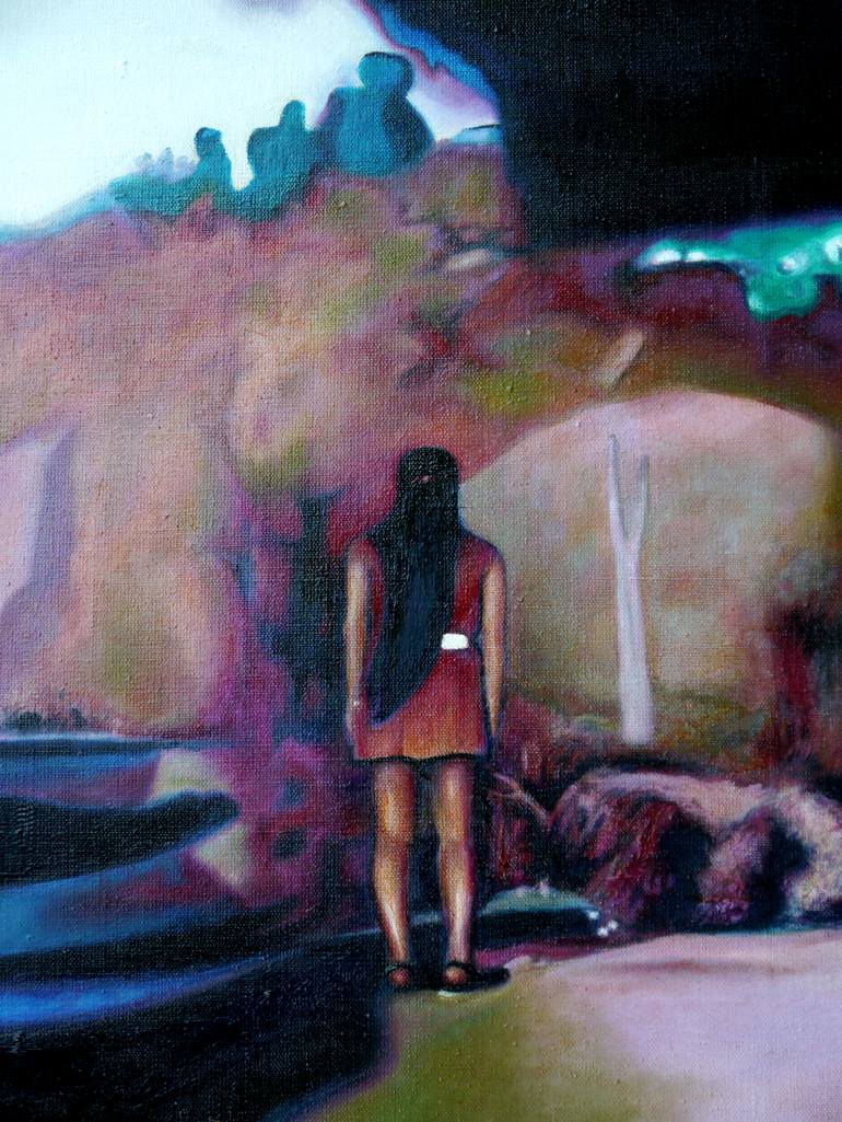 Original Modernism Cinema Painting by Benjamin Ortleb