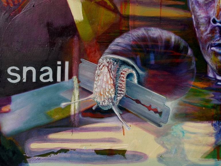 Original Figurative Cinema Painting by Benjamin Ortleb