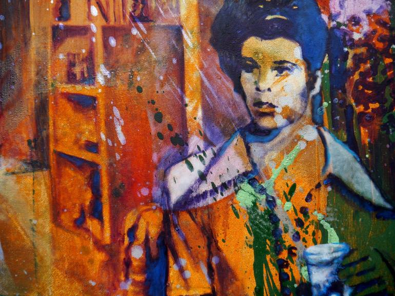 Original Figurative Cinema Painting by Benjamin Ortleb