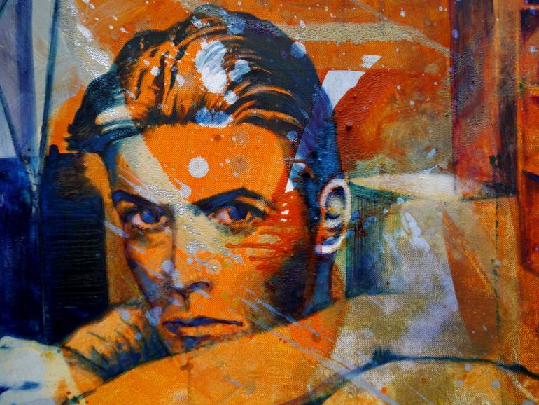 Original Figurative Cinema Painting by Benjamin Ortleb