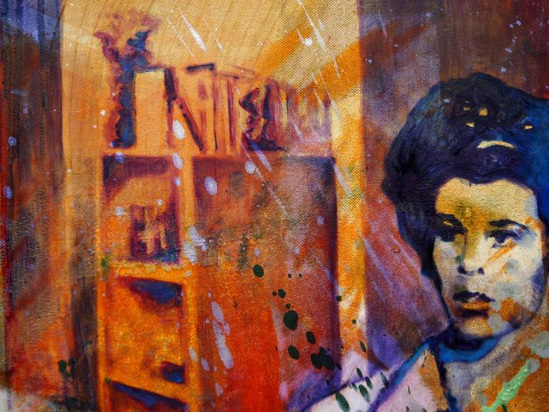 Original Figurative Cinema Painting by Benjamin Ortleb