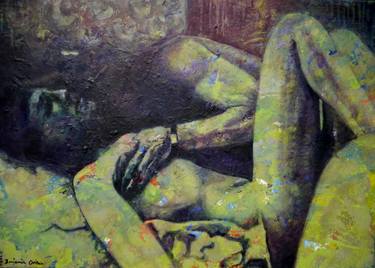 Original Figurative Nude Paintings by Benjamin Ortleb