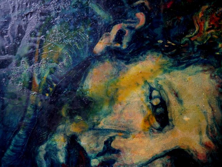 Original Figurative Cinema Painting by Benjamin Ortleb