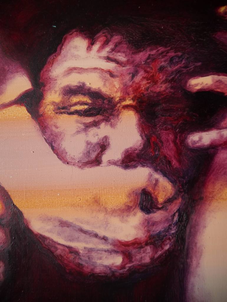 Original Figurative Cinema Painting by Benjamin Ortleb