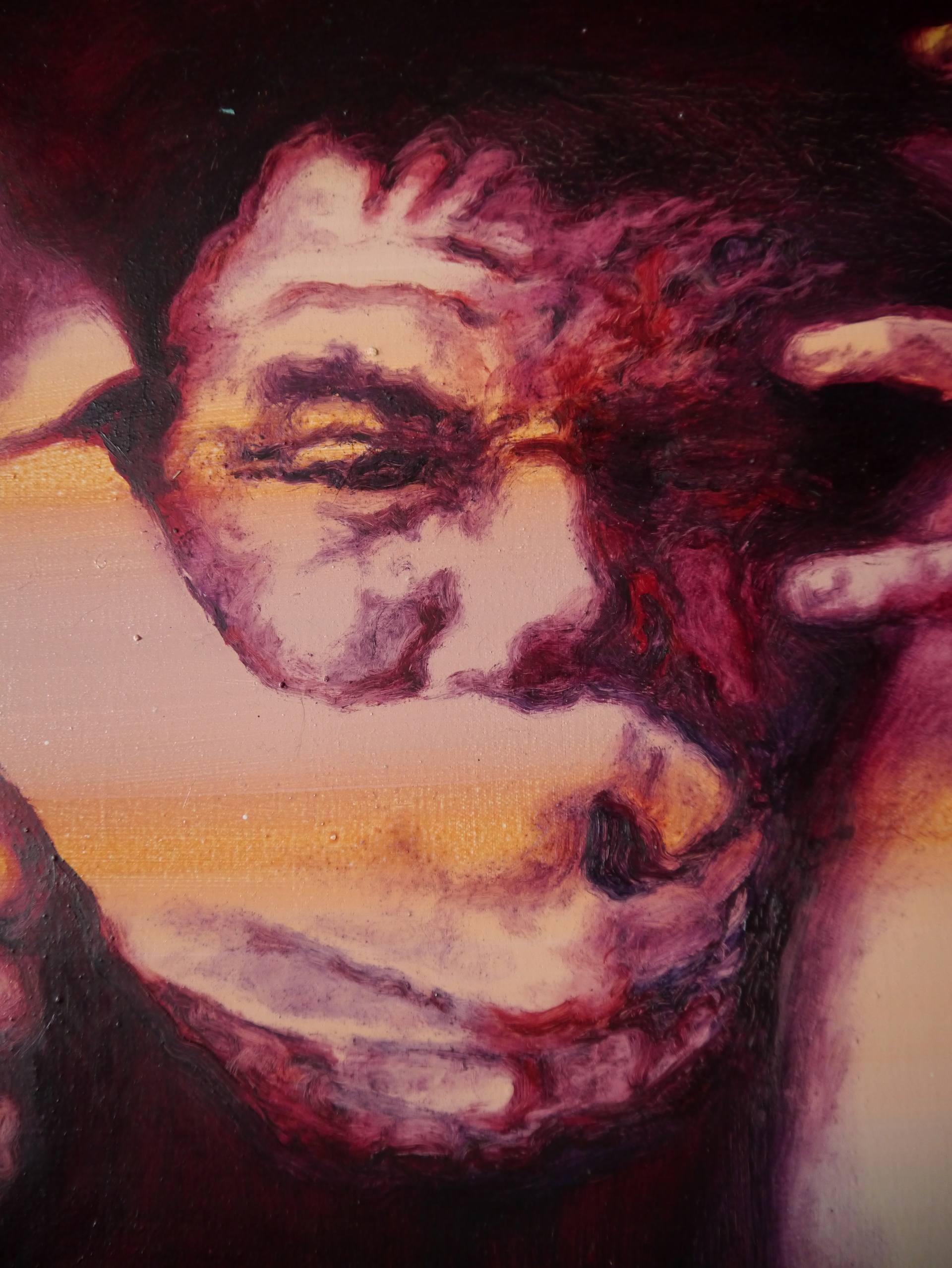 Blade Runner Pris And Deckard Tryptich Iii Painting By Benjamin Ortleb Saatchi Art