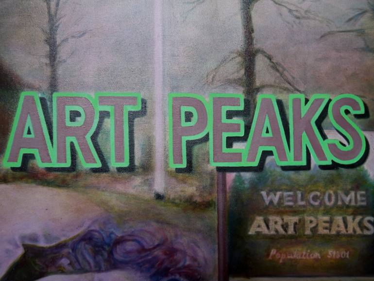 Original Figurative Cinema Painting by Benjamin Ortleb