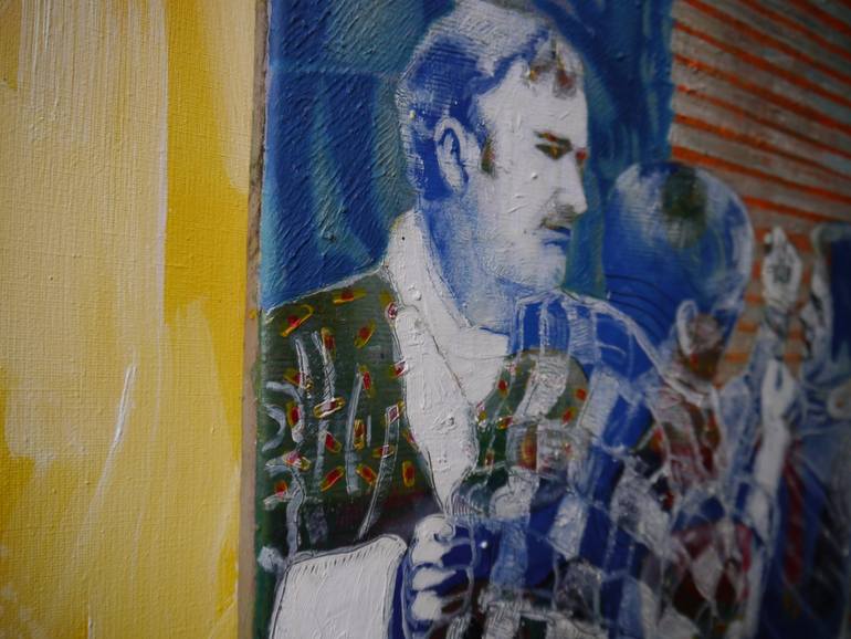 Original Figurative Cinema Painting by Benjamin Ortleb