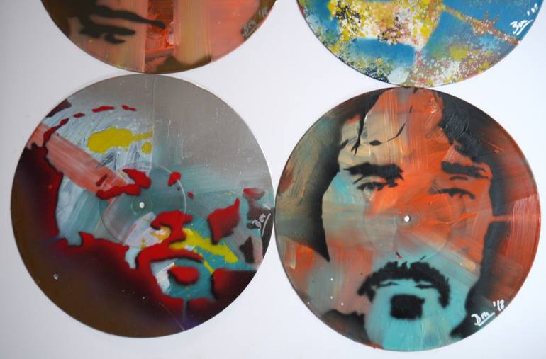 Original Abstract Music Painting by Benjamin Ortleb