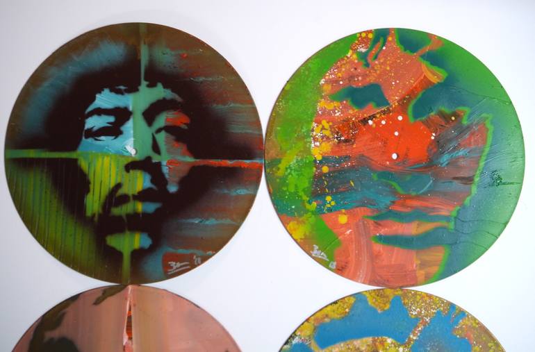 Original Abstract Music Painting by Benjamin Ortleb