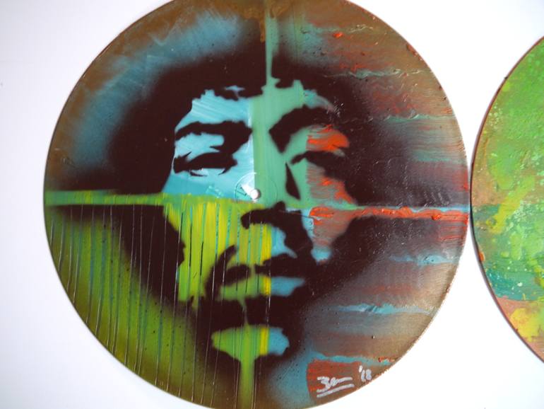 Original Abstract Music Painting by Benjamin Ortleb