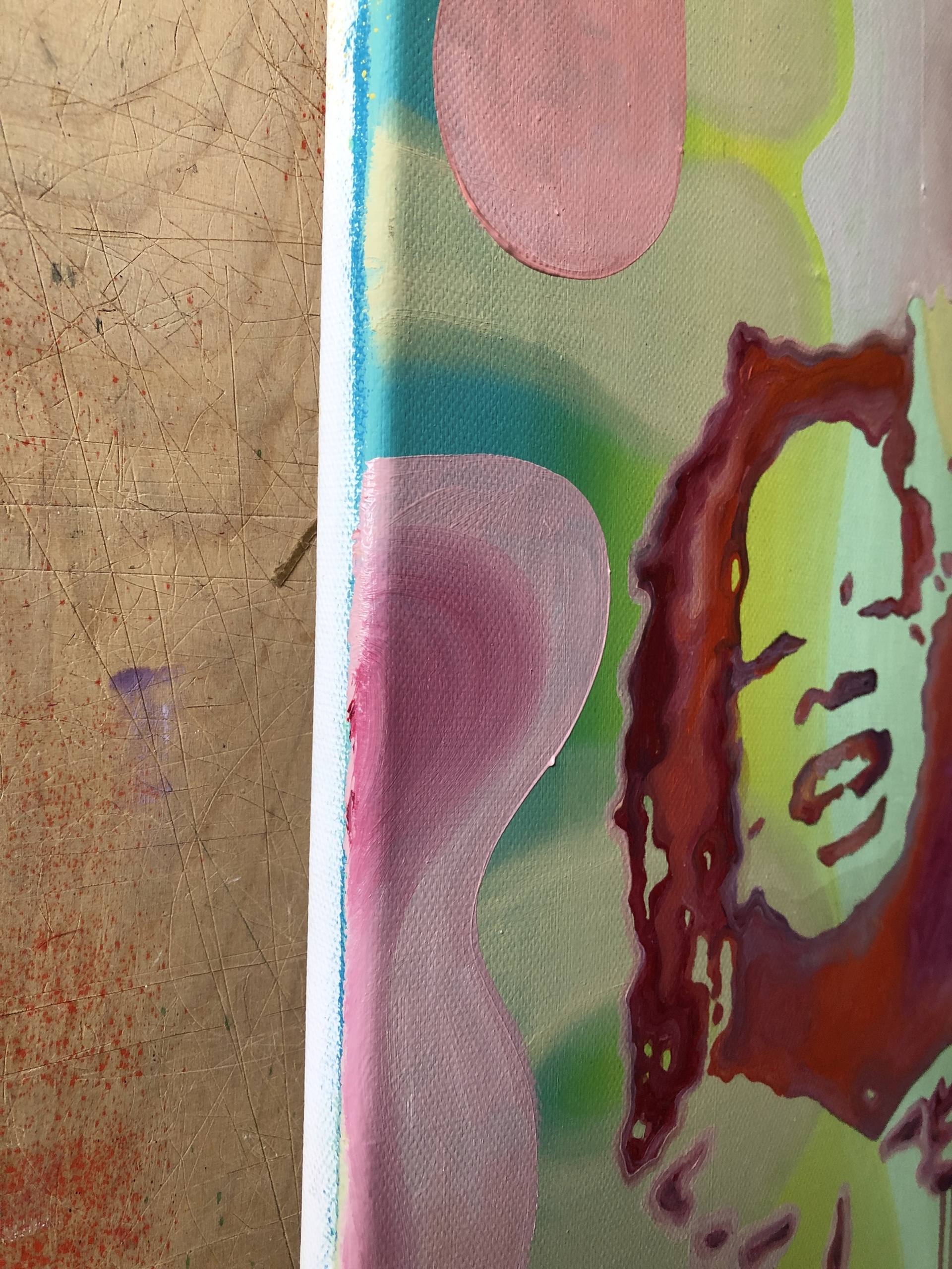 Trippie Redd Painting by Benjamin Ortleb | Saatchi Art