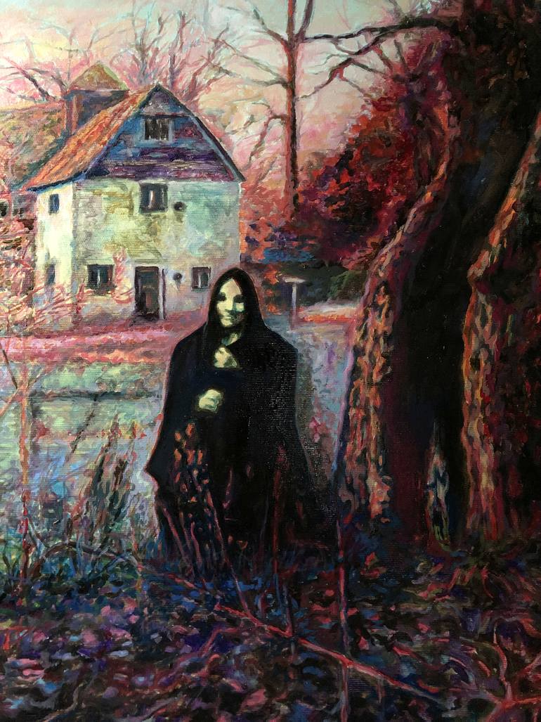 Original Figurative Landscape Painting by Benjamin Ortleb