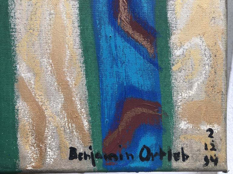 Original Abstract Nature Painting by Benjamin Ortleb