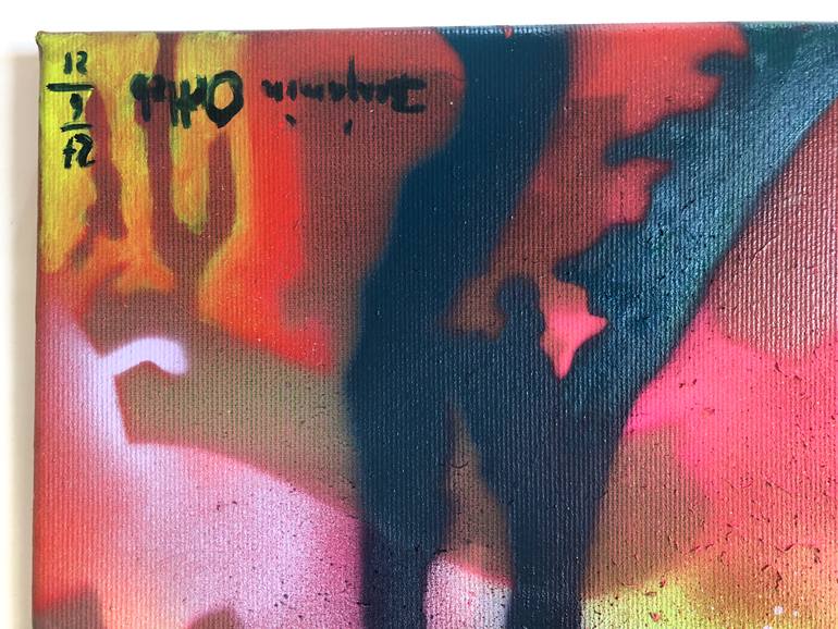 Original Abstract Music Painting by Benjamin Ortleb