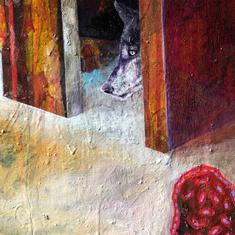 Original Figurative Cinema Painting by Benjamin Ortleb