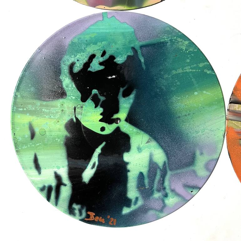 Original Abstract Music Painting by Benjamin Ortleb