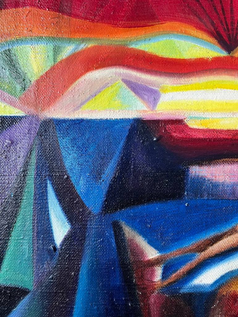 Original Expressionism Abstract Painting by Benjamin Ortleb