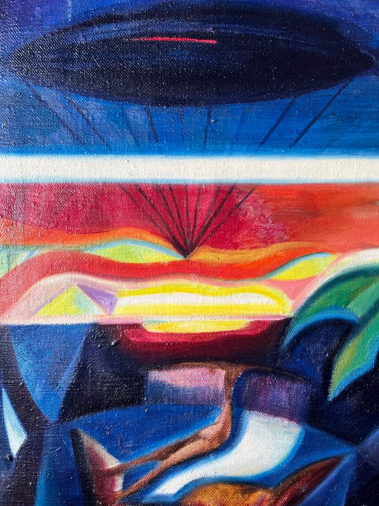 Original Expressionism Abstract Painting by Benjamin Ortleb
