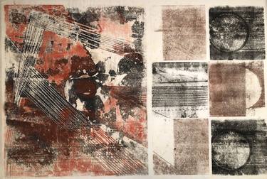 Original Modern Abstract Printmaking by Benjamin Ortleb