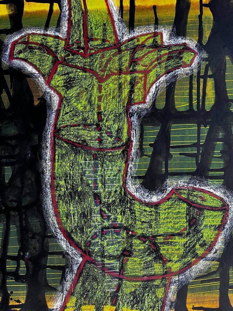 Original Modernism Abstract Painting by Benjamin Ortleb