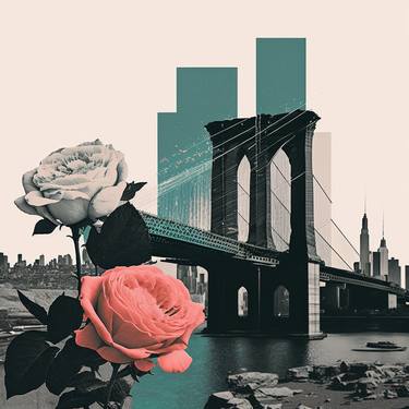 Print of Pop Art Cities Digital by Adam Fine