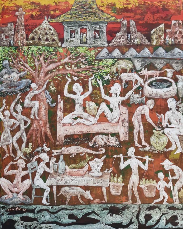 Original  Painting by wisnu sasongko