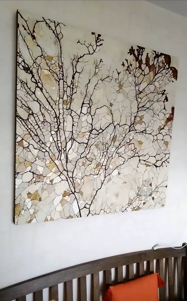 Original Abstract Nature Painting by Sophie CANTOU