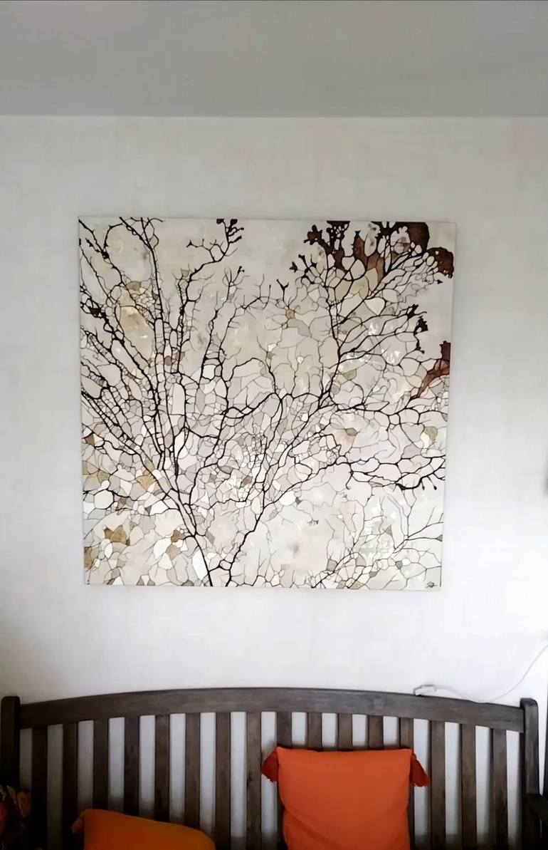 Original Abstract Nature Painting by Sophie CANTOU