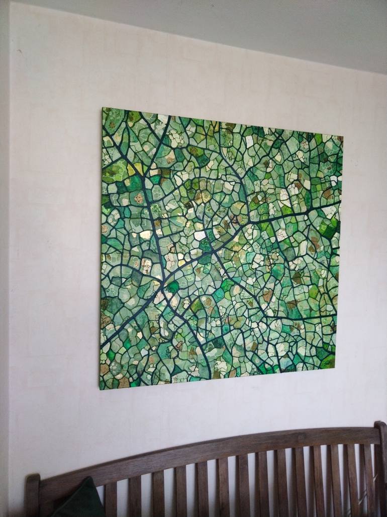 Original Abstract Nature Painting by Sophie Cantou