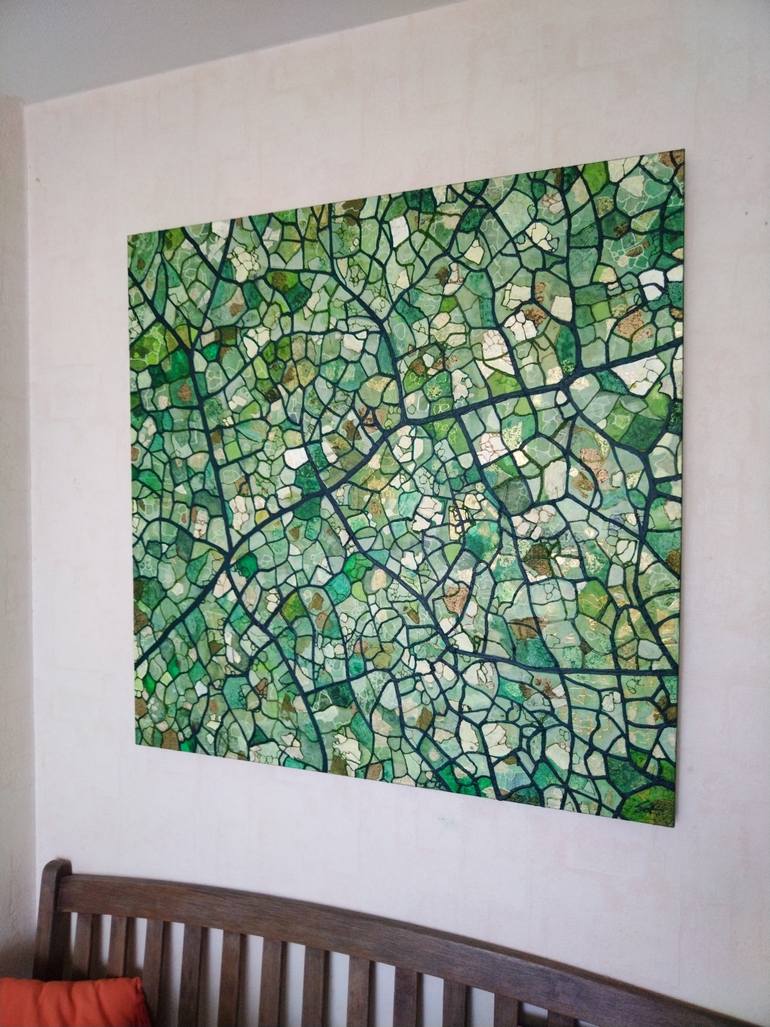 Original Abstract Nature Painting by Sophie Cantou