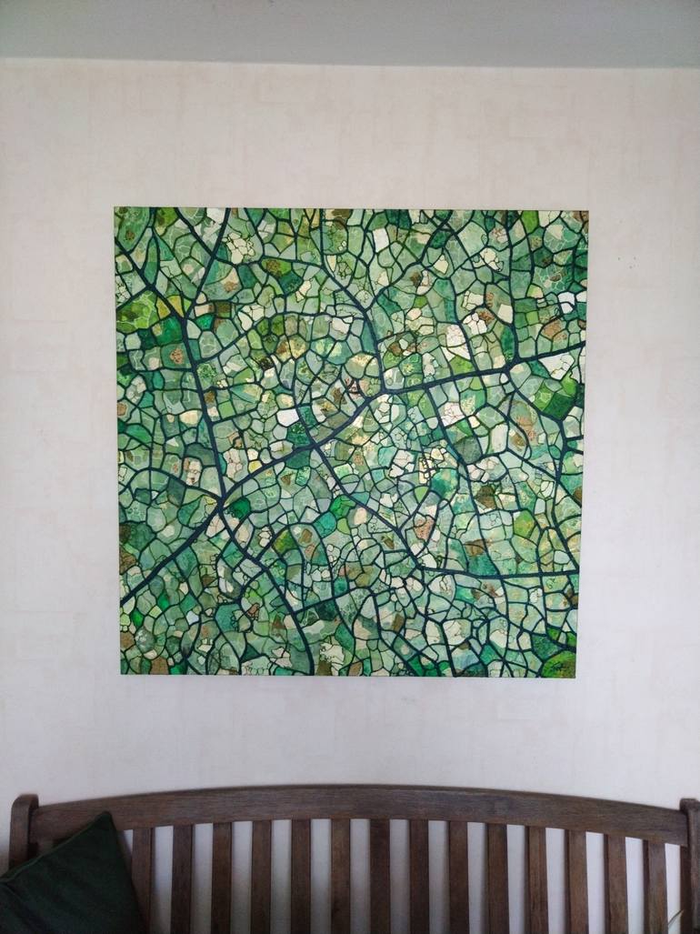 Original Abstract Nature Painting by Sophie Cantou