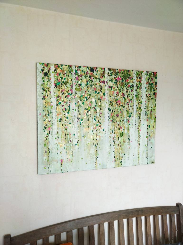 Original Abstract Nature Painting by Sophie CANTOU