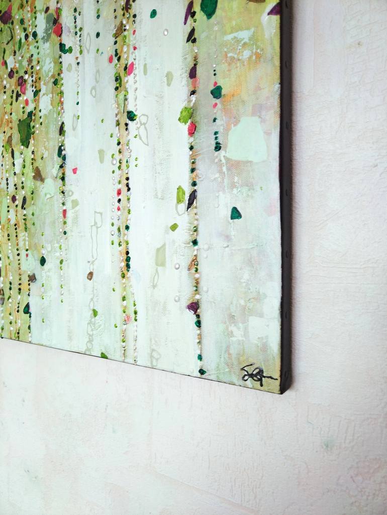 Original Abstract Nature Painting by Sophie CANTOU