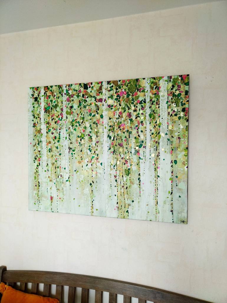 Original Abstract Nature Painting by Sophie CANTOU