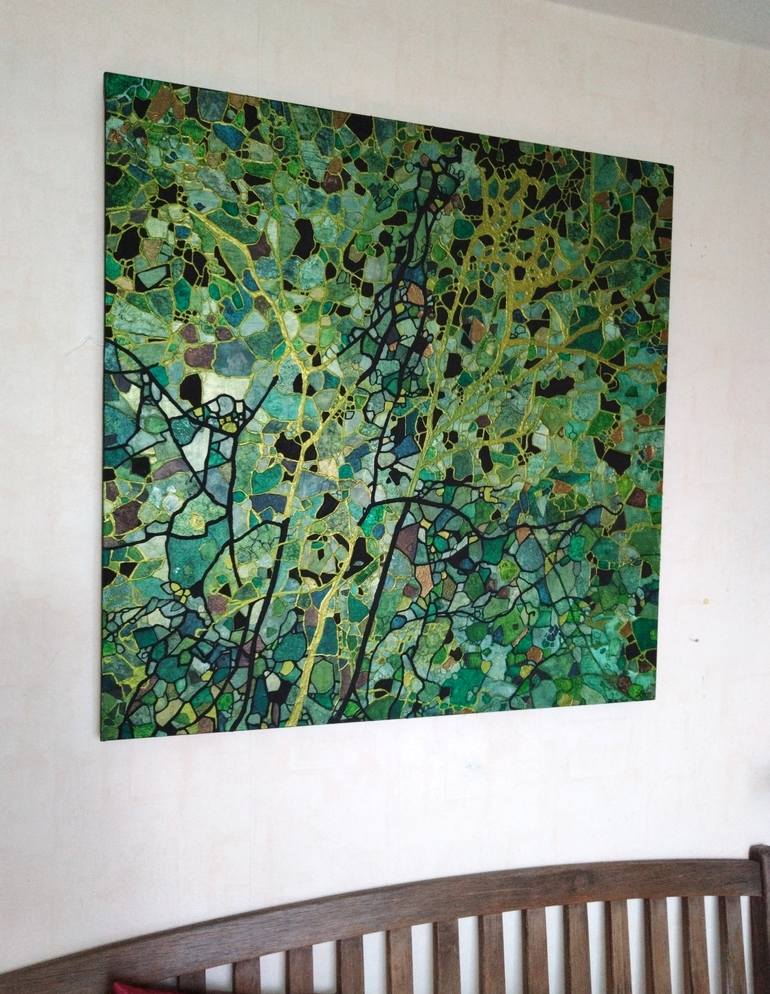 Original Abstract Nature Painting by Sophie Cantou