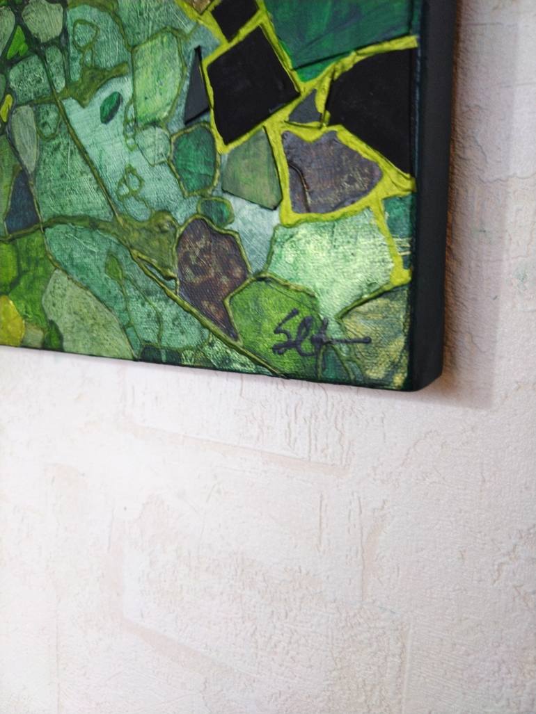 Original Abstract Nature Painting by Sophie Cantou