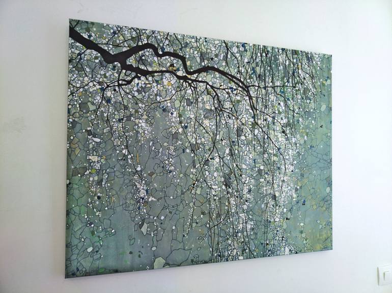 Original Abstract Nature Painting by Sophie CANTOU