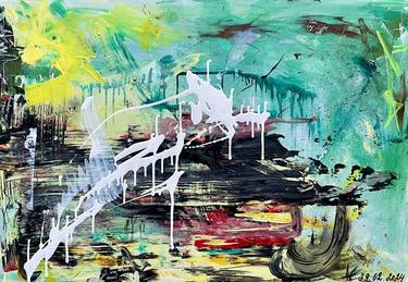 Original Abstract Paintings by Mila Stone