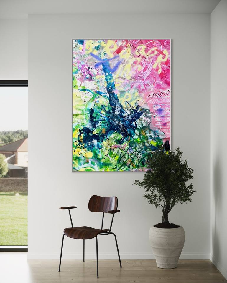 Original Abstract Painting by Mila Stone