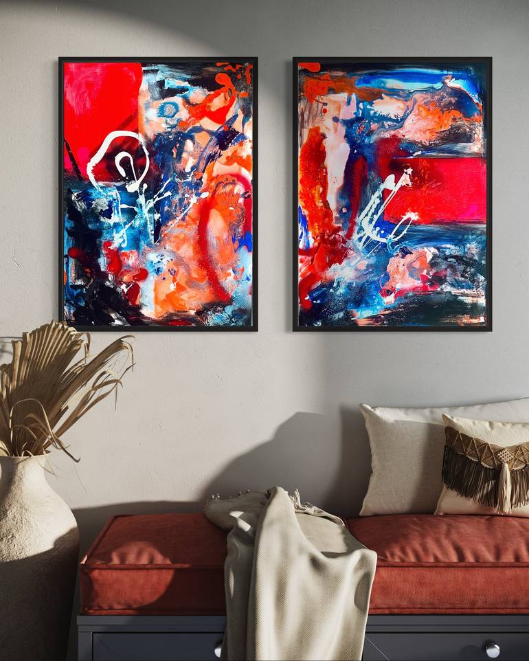 Original Abstract Painting by Mila Stone