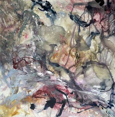 Original Abstract Expressionism Abstract Painting by Mila Stone