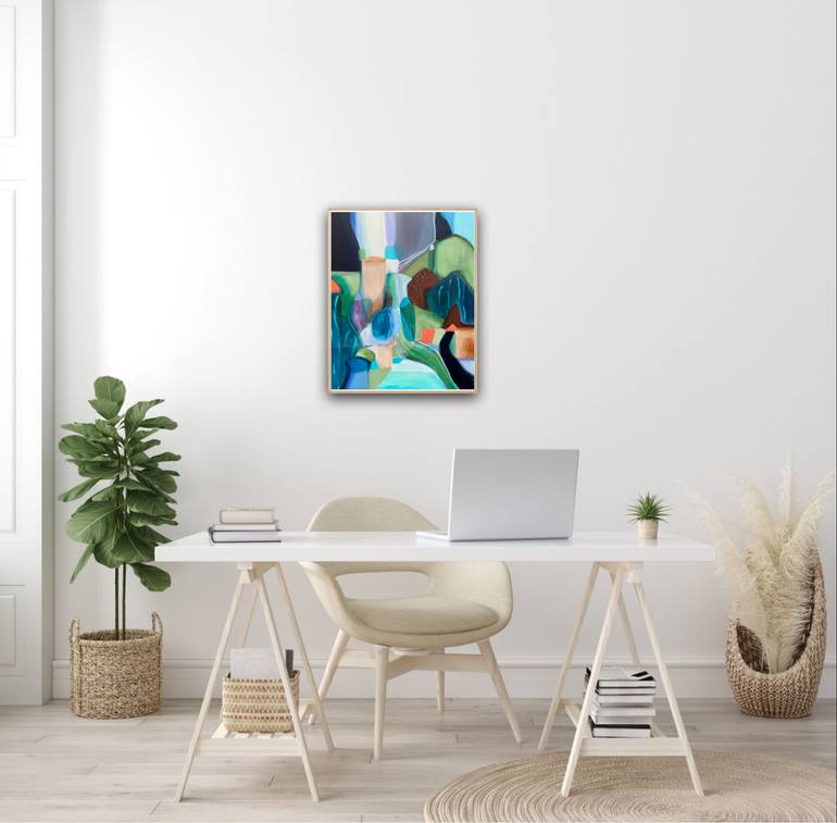 Original Contemporary Abstract Painting by Shari Nye