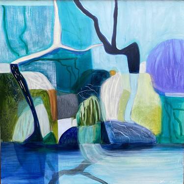 Original Abstract Paintings by Shari Nye