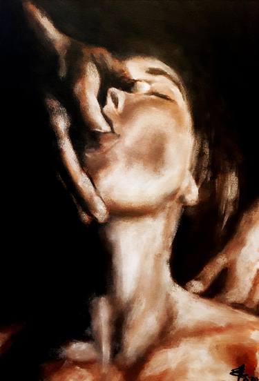 Print of Expressionism Erotic Paintings by Felipe Ignacio Stuardo García