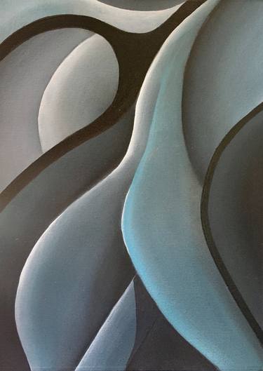 Original Abstract Paintings by Felipe Ignacio Stuardo García