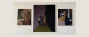 Original Abstract Expressionism Abstract Paintings by Felipe Ignacio Stuardo García